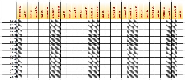 EXCEL - CRÉER UN CALENDRIER ANNUEL AUTOMATIQUE 📅 (+ Fichier à télécharger)  