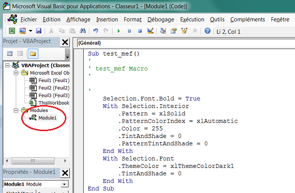 Débuter Avec Vba Excel Et La Programmation 3734