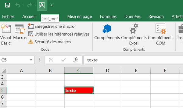 Débuter Avec Vba Excel Et La Programmation 9831