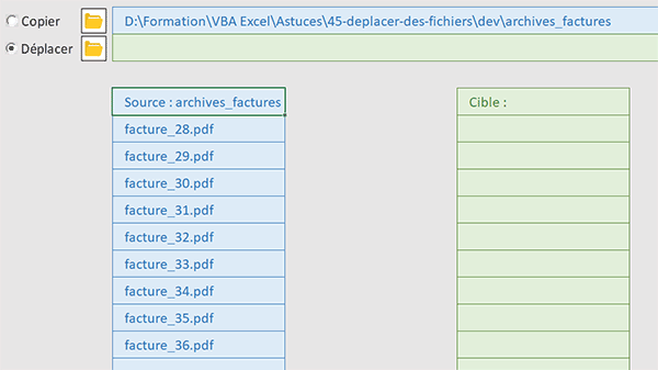 Récupérer tous les fichiers d-un dossier en VBA Excel