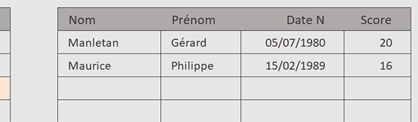 Extraire les lignes strictement identiques par formule Excel