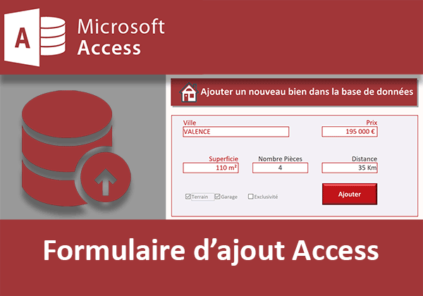 Formulaire Access pour ajouter de nouveaux enregistrements dans la base de données