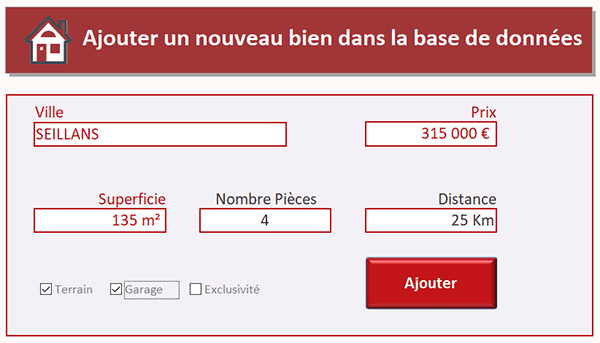 Formulaire Access pour ajouter de nouvelles données sans code VBA