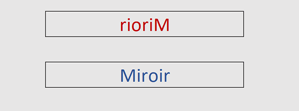 Inverser l-ordre des lettres d-une cellule par formule Excel