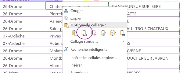 comment passer un texte en majuscule excel