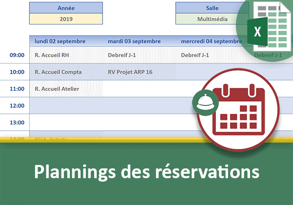 Calendriers Et Plannings Pour Outils De Gestion