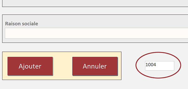 Récupérer le numéro du dernier enregistrement créé après insertion depuis formulaire Access