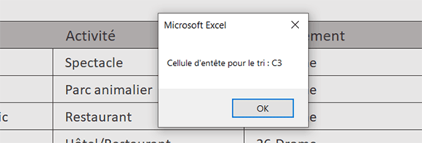 Récupérer les coordonnées de cellules saisies par utilisateur en VBA Excel