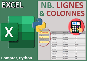 Compter les lignes et les colonnes en Python pour Excel