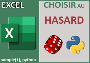 Extraire au hasard par formule Python dans Excel