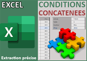 Multiples conditions d extraction, RechercheX Excel