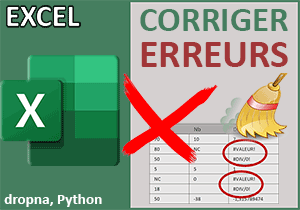 Purger les erreurs d un tableau Excel par formule Python