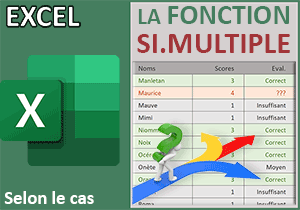 Selon la valeur de la cellule avec Excel