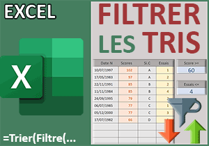 Trier une partie des données par formule Excel